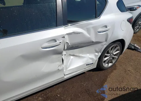 2013 Lexus Ct 200H from USA, damaged, VIN JTHKD5BH9D2172632